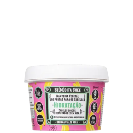 Máscara Capilar Be(m)dita Ghee Hidratação Banana Lola 100g