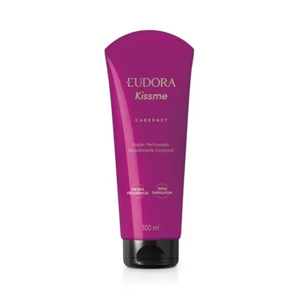 EUDORA KISS ME LOCAO PERFUMADA CABERNET 100ML