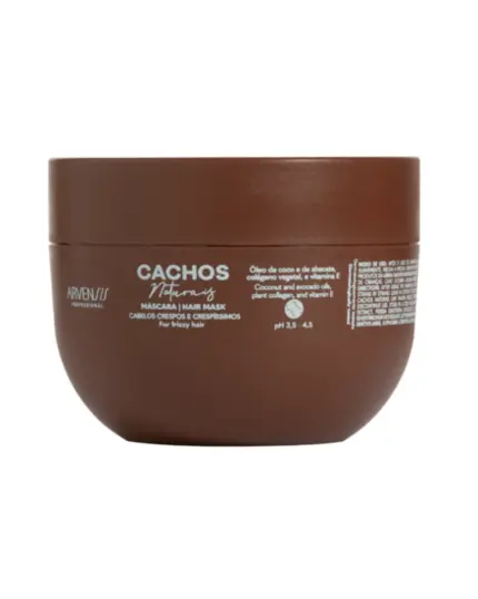 Máscara Capilar Cachos Crespos e Crespíssimos Arvensis 250g