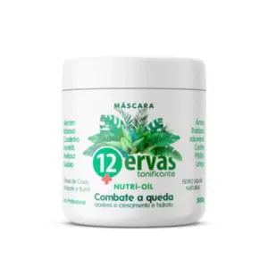 Máscara 12 Ervas Nutri-Oil Trihair 500g