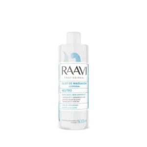 Óleo de Massagem Corporal Neutro Raavi 500ml