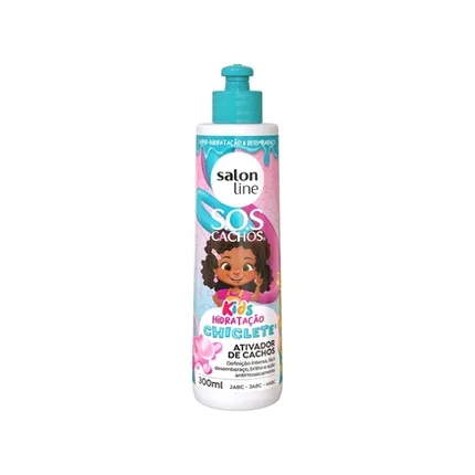 Ativador de Cachos Chiclete SOS Cachos Kids Salon Line 300ml