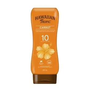 Hawaiian Tropic Carrot Loção FPS 10 Bronzeador 240ml