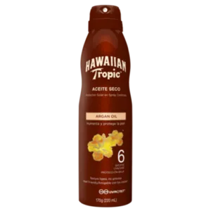 Hawaiian Tropic Aceite Seco de Agan Spray Spf6  220ml