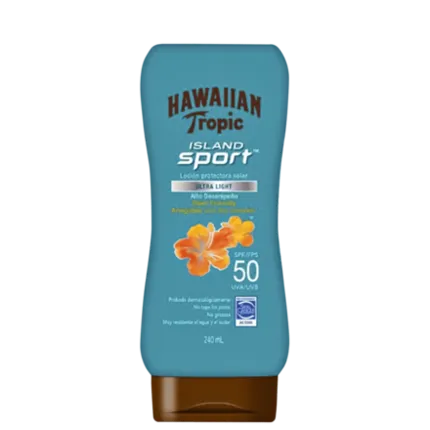 Protetor solar corporal Hawaiian Tropic Island Sport FPS 50 240ml