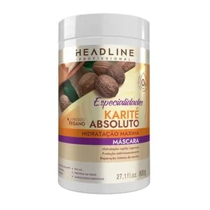 Máscara Karité Absoluto Headline 800g