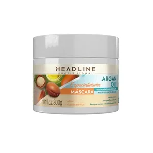 Máscara De Nutrição Argan Oil Headline 300g