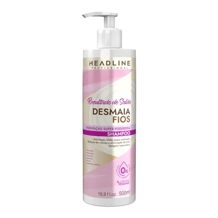 Shampoo Desmaia Fios Headline 500ml