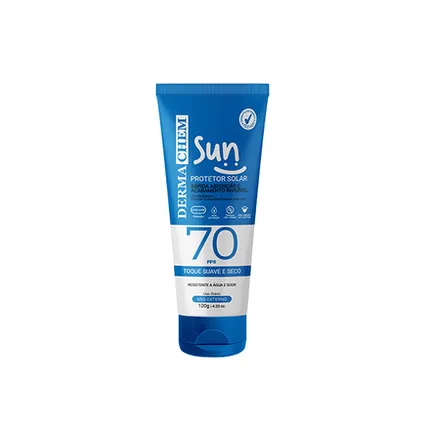 Protetor Solar 70 FPS Dermachem 120g