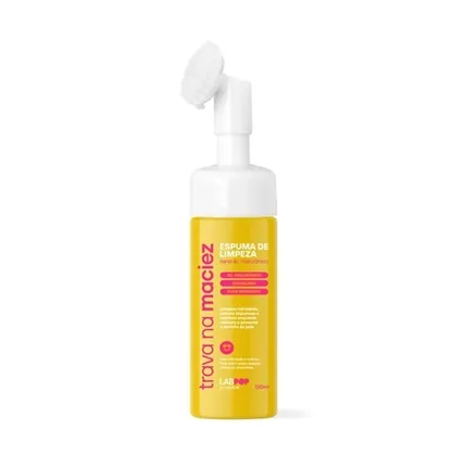 Espuma de Limpeza Facial Trava Na Maciez Labpop Labotrat 130ml
