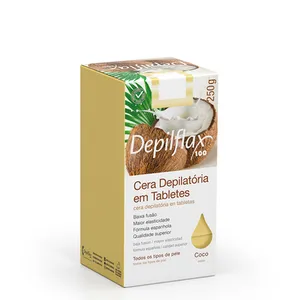 Cera Quente Depilatória Depilflax Coco 250g