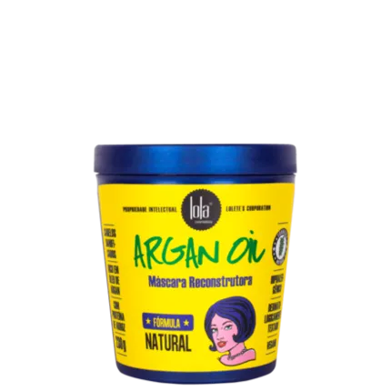 Máscara Capilar Reconstrutora Argan Oil Lola 230g