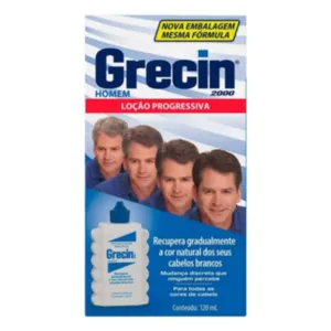 Grecin Loção Progressiva Homem 2000 120ml