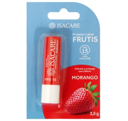Protetor labial Morango Isacare