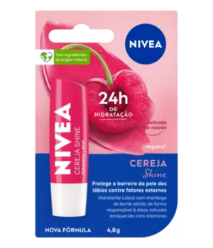 Hidratante Labial Cereja Shine Nivea