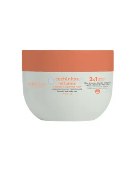 Máscara Capilar Cachinhos 2x1 Arvensis 250g