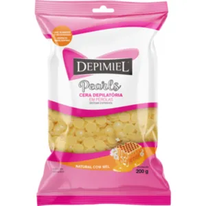 Cera Natural Pérolas Depimiel 200g