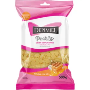Cera Natural Pérolas Depimiel 500g