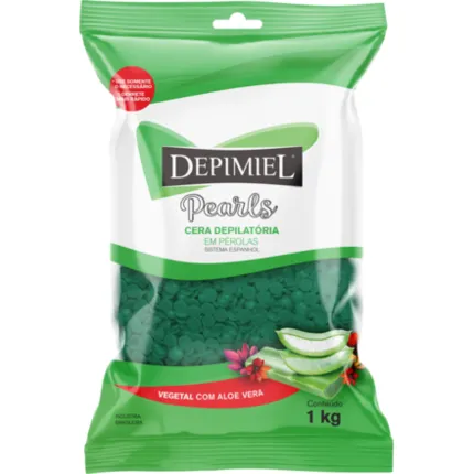 Cera Vegetal Pérolas Depimiel 1kg