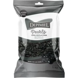 Cera Lama Negra Pérolas Depimiel 1kg