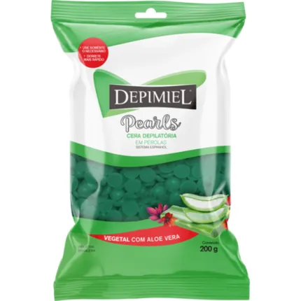 Cera Vegetal Pérolas Depimiel 200g