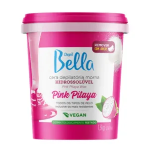 Cera Hidrossolúvel Pink Pitaya Depil Bella 1,3kg