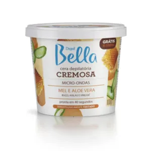 Cera Mel e Aloe Vera P/micro-ondas Depil Bella 100g