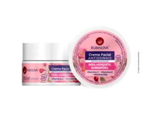 Creme Facial Antissinais Rosa Mosqueta Rubinova 100g