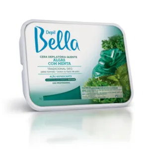 Cera em Barra Algas com Menta Depil Bella 1kg
