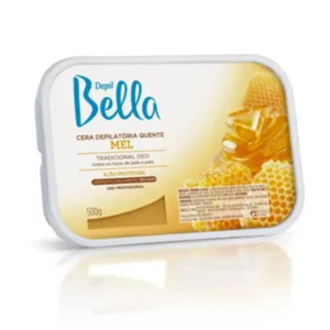 Cera em Barra Mel Depil Bella 500g