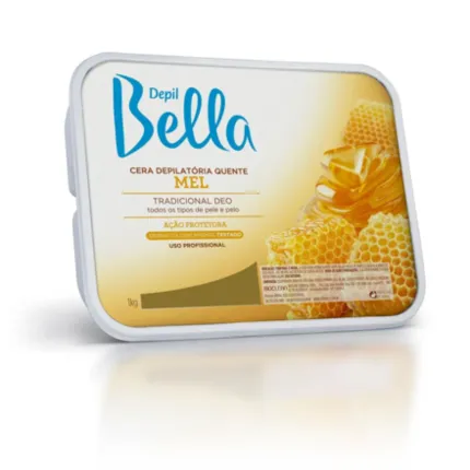 Cera em Barra Mel Depil Bella 1kg