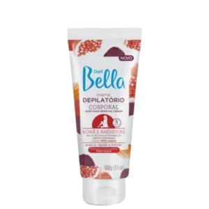 Creme Depilatório Corporal Romã e Amêndoa Depil Bella 100g