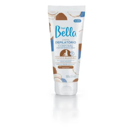 Creme Depilatório Corporal Coco e Algodão 100g