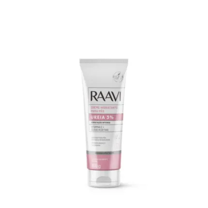 Creme Hidratante para Pés Com Ureia 3% Raavi 100g