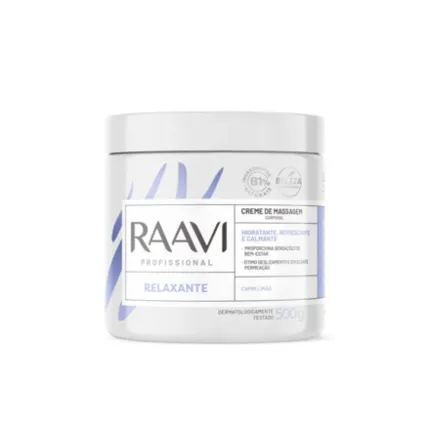 Creme de Massagem Relaxante Raavi 500g