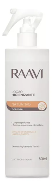 Loção Higienizante Corporal Natuativo Raavi 500ml