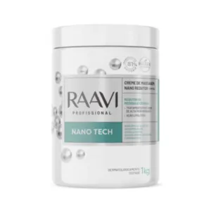 Creme de Massagem Nano Redutor Corporal Raavi 1kg