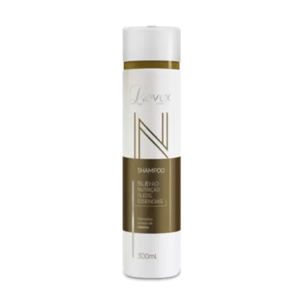 Shampoo Blend Nutrição Óleos Essenciais Levux 300ml