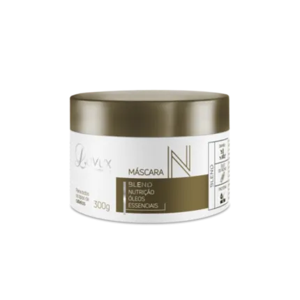 Máscara Blend Nutrição Óleos Essenciais Levux 300g