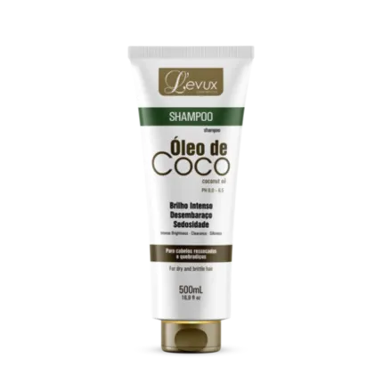 Shampoo Óleo de Coco Levux 500ml