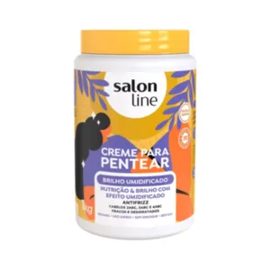 Creme para Pentear Brilho Umidificado Salon Line 1Kg