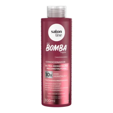 Condicionador Ultra Hidratação SOS Bomba Salon Line 300ml