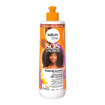 Ativador de Cachos Manga SOS Cachos Salon Line 500ml