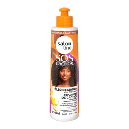 Ativador de Cachos Manga SOS Cachos Salon Line 300ml