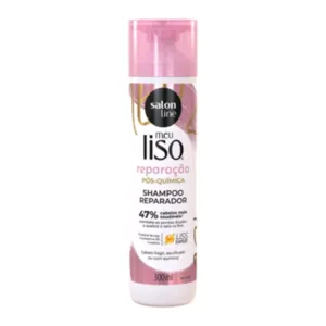 Shampoo Reparação Pós Química Meu Liso Salon Line 300ml