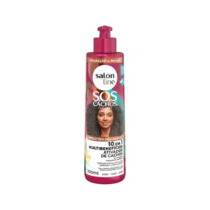Ativador de Cachos 10 em 1 Multibenefícios SOS Cachos Salon Line 300ml