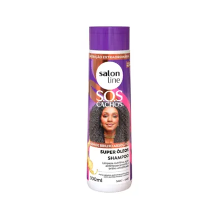 Shampoo Super Óleos SOS Cachos Salon Line 300ml