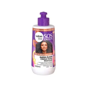 Creme para Pentear Super Óleos SOS Cachos Salon Line 300ml