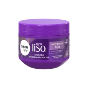 Máscara Matizadora Loiro Meu Liso Salon Line 300g