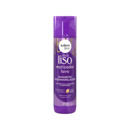 Shampoo Matizador Loiro Meu Liso Salon Line 300ml